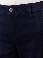 Jean Jim Slim En Coton Stretch Bleu Marine