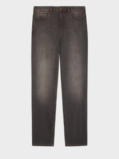 Jean Jack Semi Regular En Coton Stretch Marron