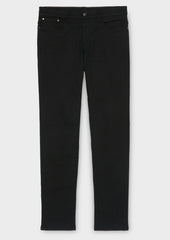 Jean Slim En Coton Stretch Noir Brut