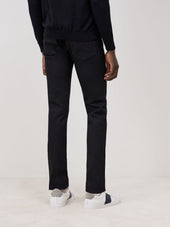 Jean Slim En Coton Stretch Noir Brut