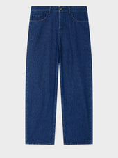 Jean Joey Loose En Coton Bleu Indigo