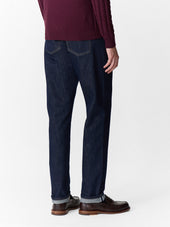 Jean Josh Regular En Coton Bleu Indigo