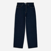 Jeans DN.09 Coupe Baggy Bleu Un Lavage