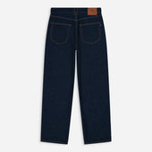 Jeans DN.09 Coupe Baggy Bleu Un Lavage