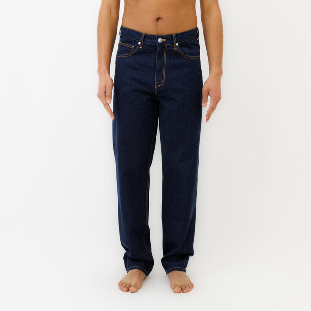 Jeans DN.09 Coupe Baggy Bleu Un Lavage