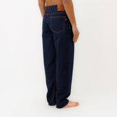 Jeans DN.09 Coupe Baggy Bleu Un Lavage