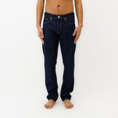 Jeans DN.20 Coupe Droite Bleu Un Lavage