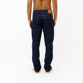 Jeans DN.20 Coupe Droite Bleu Un Lavage