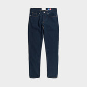 Jeans DN.30 Coupe Droite Ajustée Bleu Un Lavage