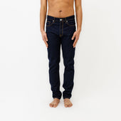 Jeans DN.30 Coupe Droite Ajustée Bleu Un Lavage
