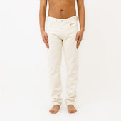 Jeans DN.30 Coupe Droite Ajustée Naturel Un Lavage