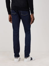 Jean Slim En Coton Stretch Bleu Brut