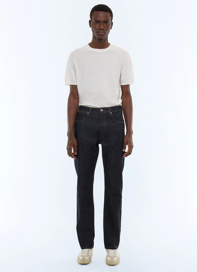 5-pocket cotton denim pants