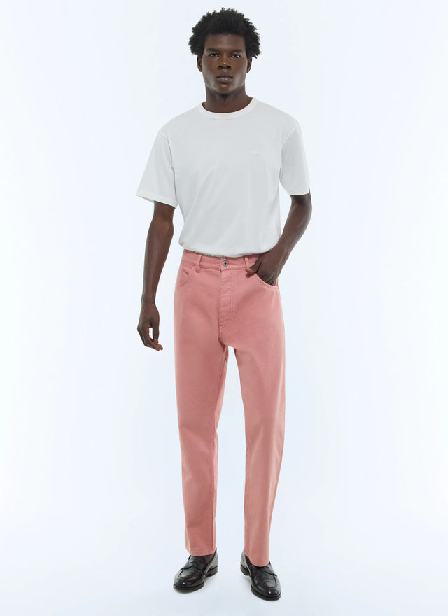 5-pocket cotton twill pants