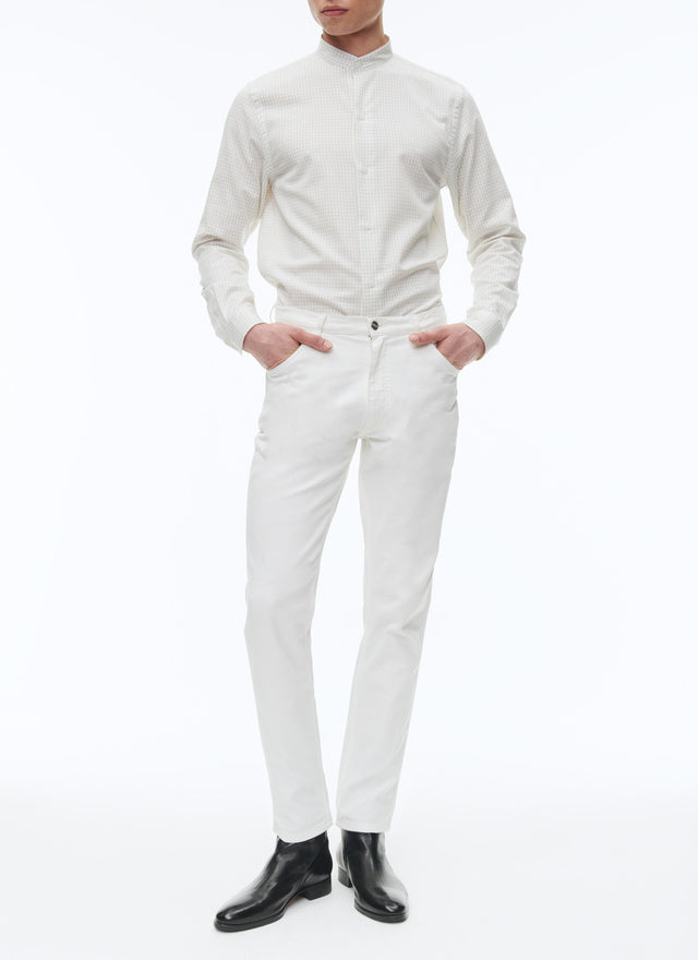 Cotton Serge 5 Pocket Trousers