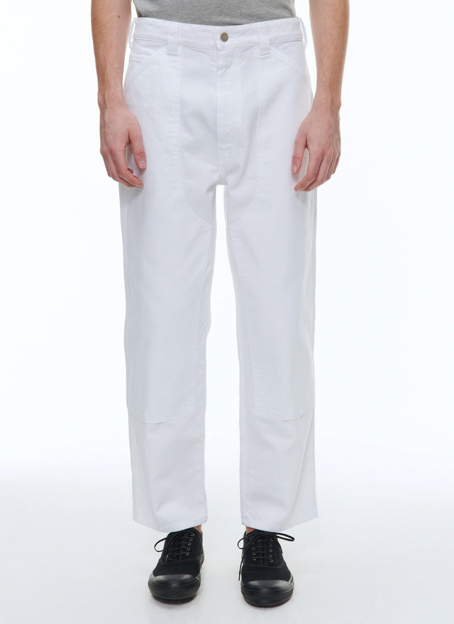 Cotton Twill Cargo Pants