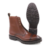 Jeffrey Lace Up Boots Carlos Santos Shoes