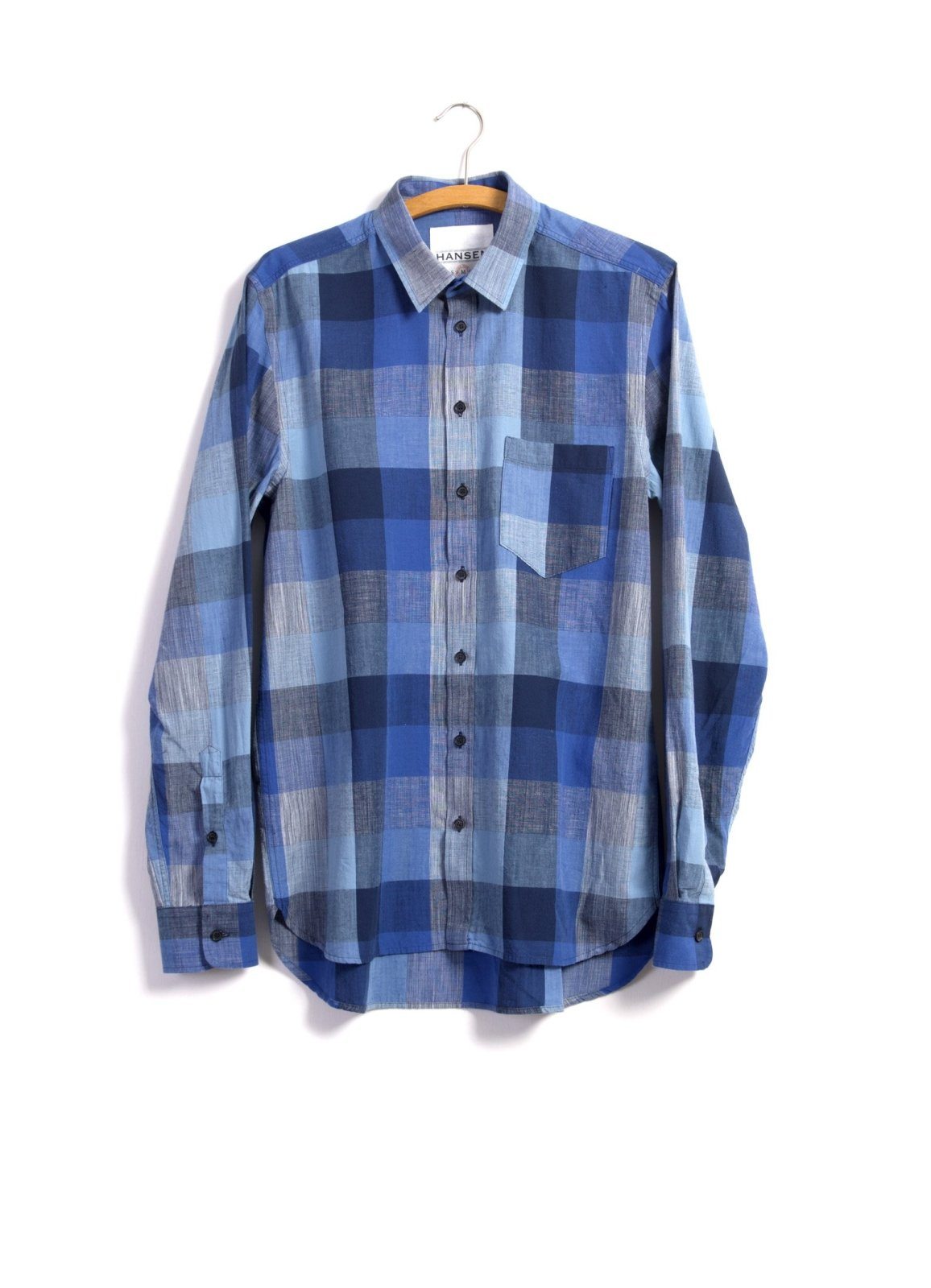 Jesper Casual Shirt Check Blues