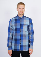 Jesper Casual Shirt Check Blues