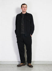JIMMY | Casual Cargo Drawstring Pants | Black