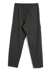 JIMMY | Casual Cargo Drawstring Pants | Dark Forest