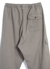 JIMMY | Casual Cargo Drawstring Pants | Light Grey