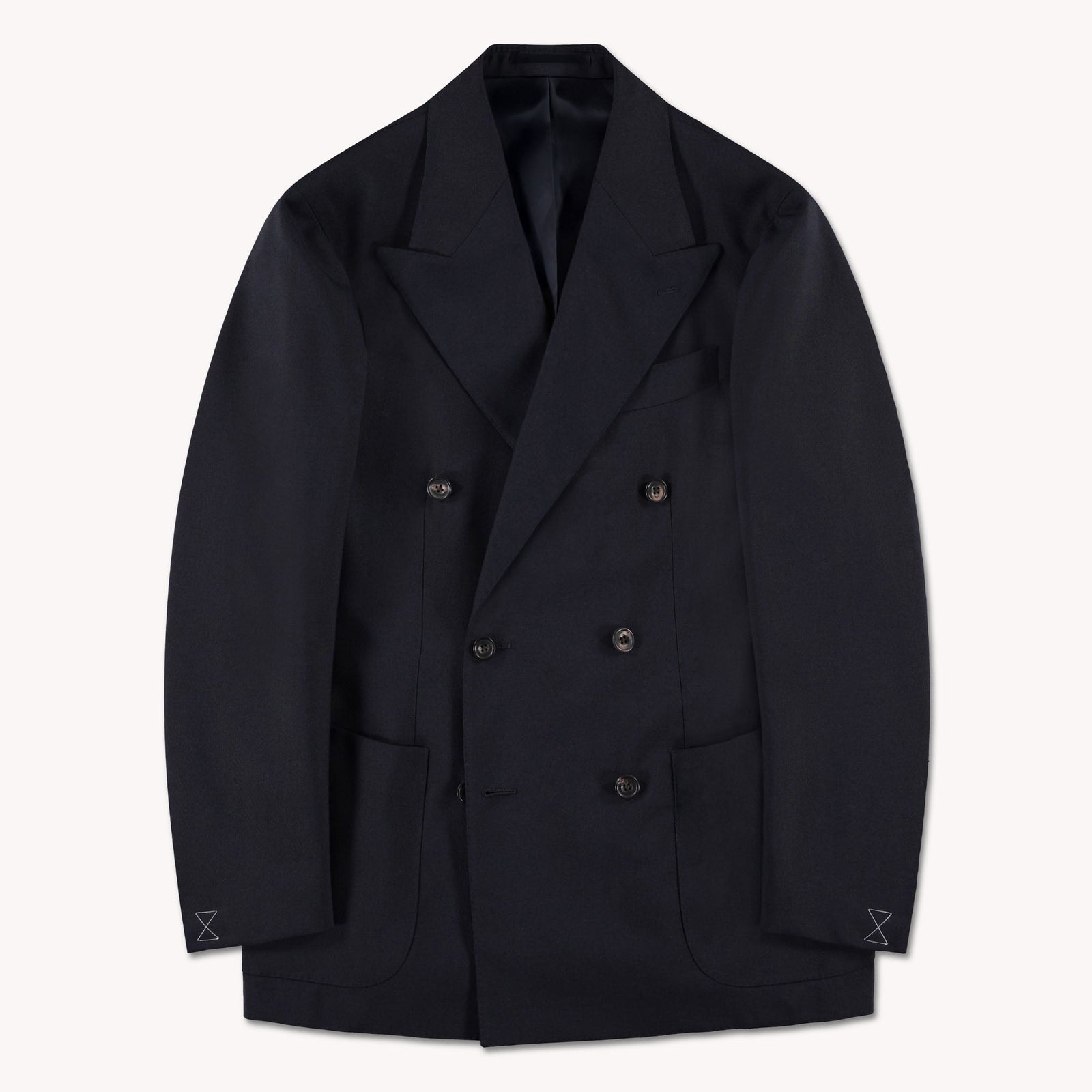 High Twist Wool Db Waverly Suit