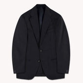 Navy High Twist Single Breasted Waverly Suit