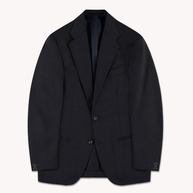 Navy High Twist Single Breasted Waverly Suit