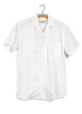 JONNY | Short Sleeve Shirt | Dobby White x2