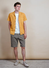 Jonny Short Sleeve Shirt Gold