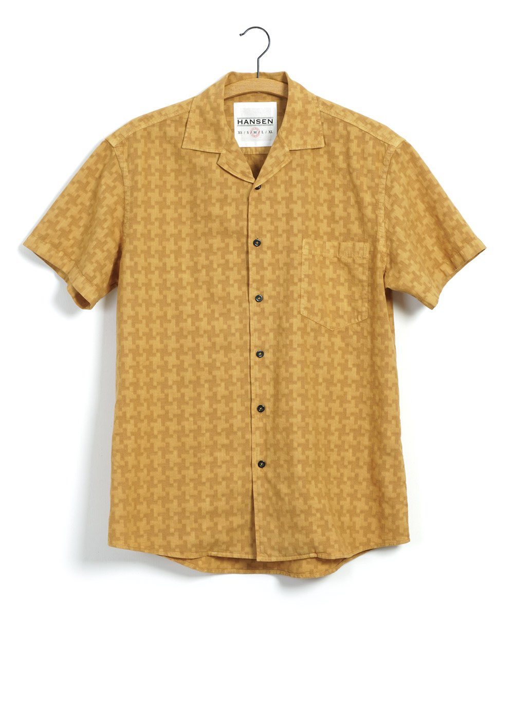 Jonny Short Sleeve Shirt Gold