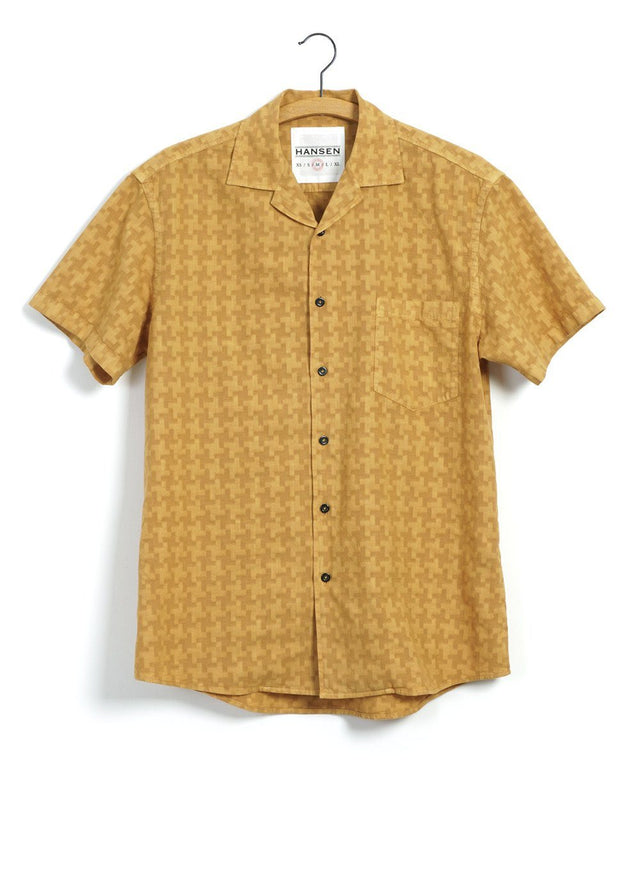 JONNY | Short Sleeve Shirt | Gold