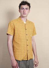 Jonny Short Sleeve Shirt Gold