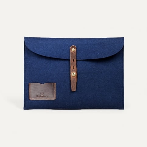 Misha 13” Laptop sleeve - Natural felt