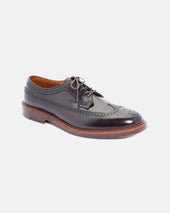 Made-in-USA Brown Calfskin Longwing Blucher