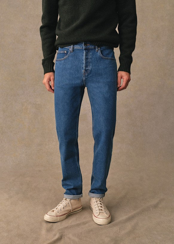 Avi Slim Jeans - Vintage Blue