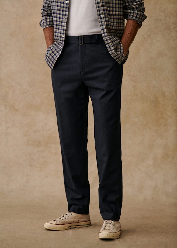 Aur Le Trousers Navy