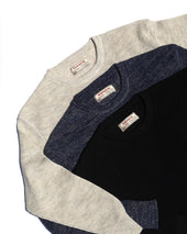 Fine Rib Crew Neck