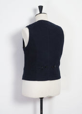 KAJ | Casual Waistcoat | Broken Blue