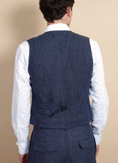 Kalle Casual Classic Vest Delave