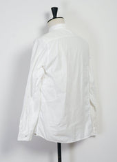 KATMANDU | Cotton & Linen Patchwork Shirt | White