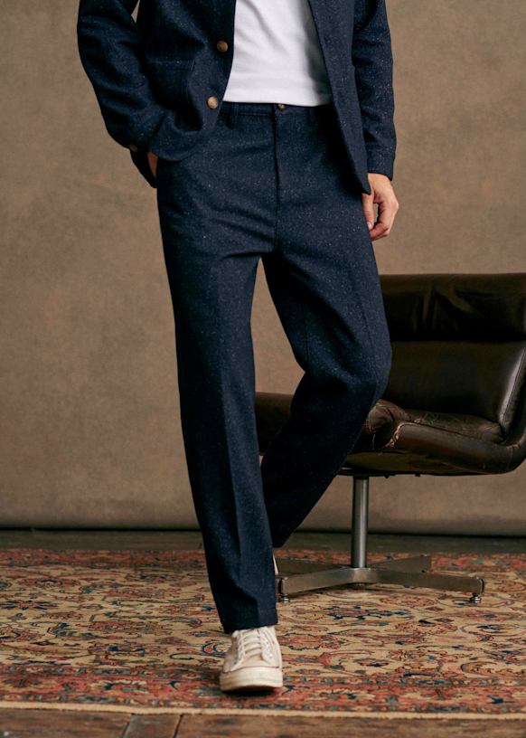 Alford Trousers Heather Navy