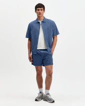 Keats Cotton Seersucker Short Sleeve Shirt