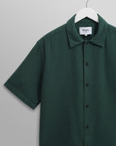 Keats Cotton Seersucker Short Sleeve Shirt
