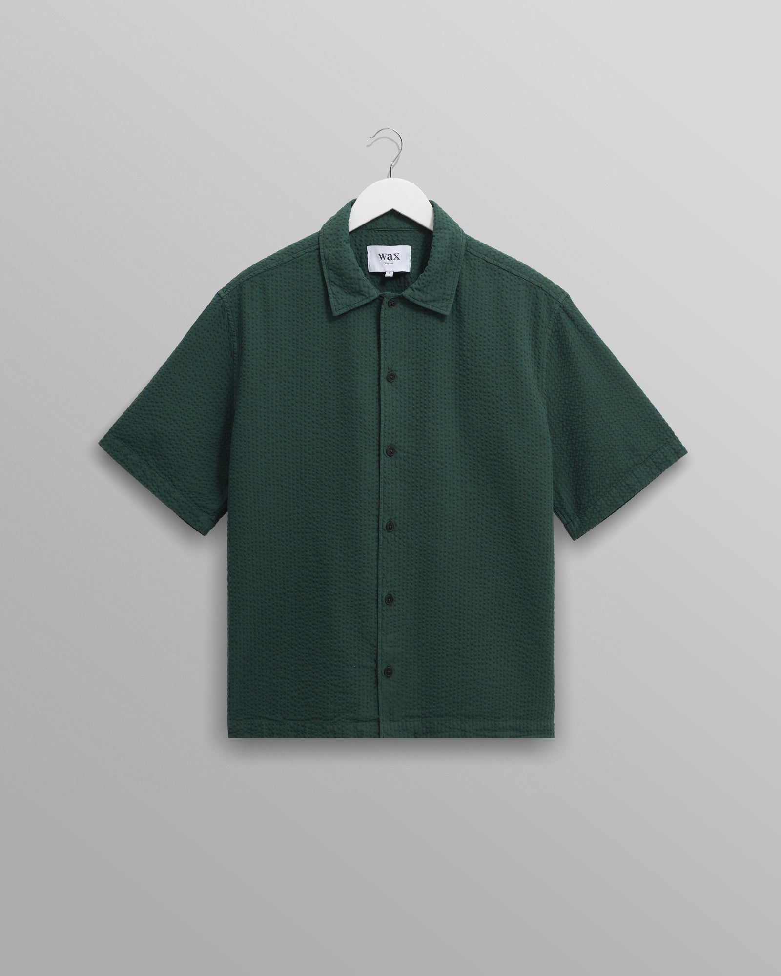 Keats Cotton Seersucker Short Sleeve Shirt