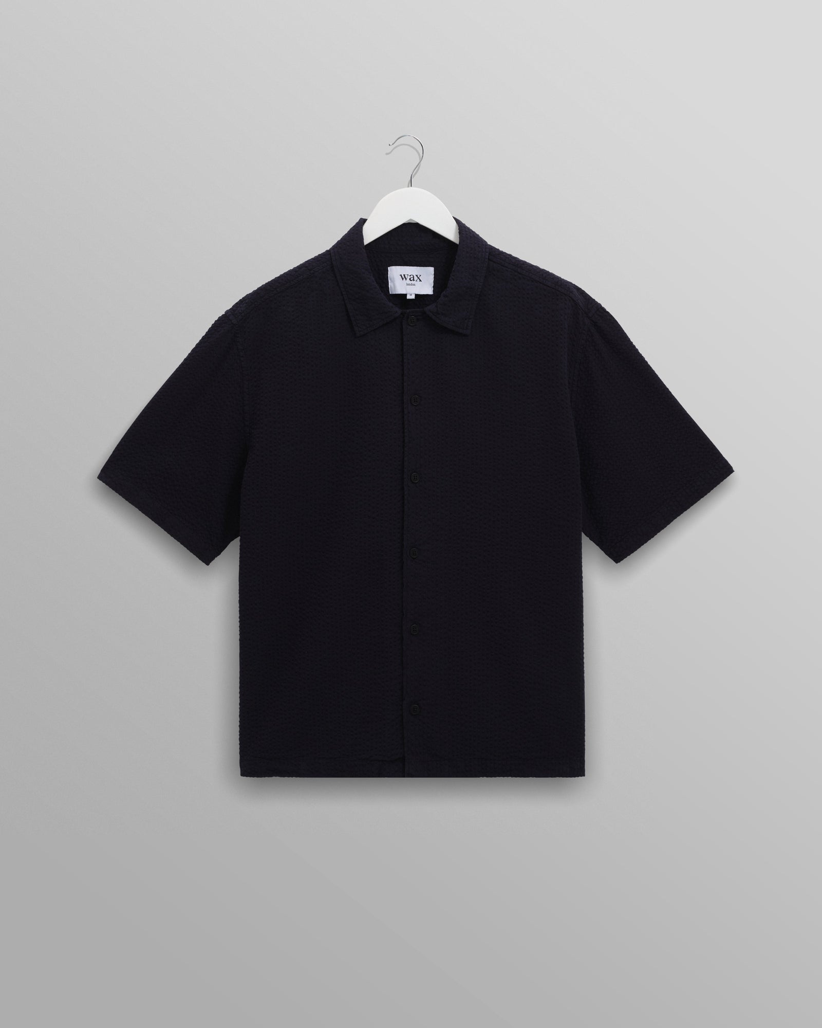 Keats Cotton Seersucker Short Sleeve Shirt