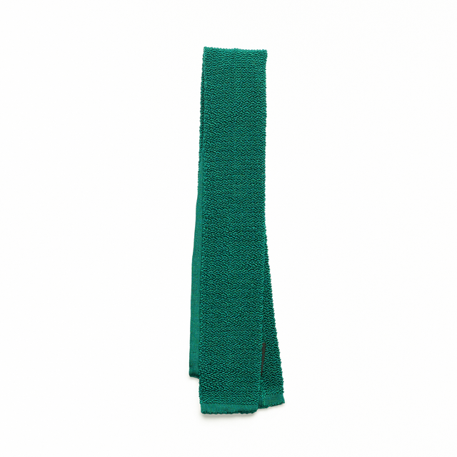 Spring Green Knit Tie