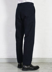 KEN | Wide Cut Trousers | Broken Blue