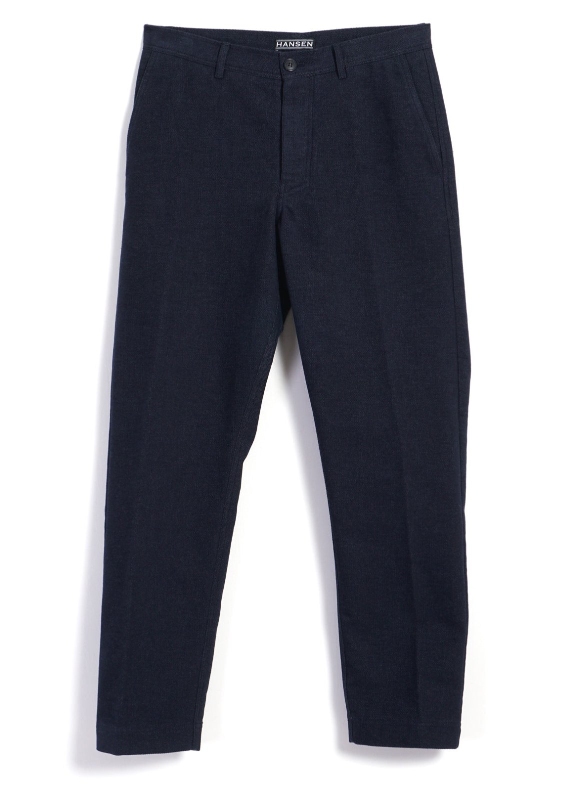 KEN | Wide Cut Trousers | Broken Blue